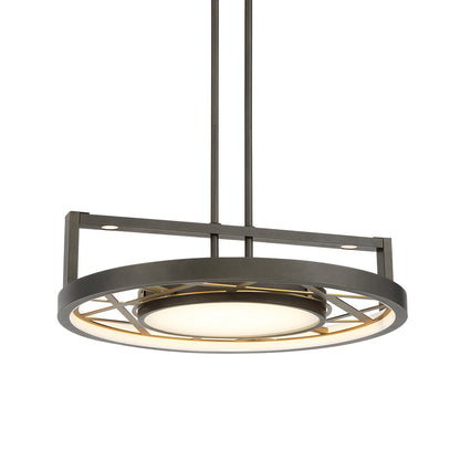 Tribeca LED Semi Flush Mount Ceiling Light in Detail.