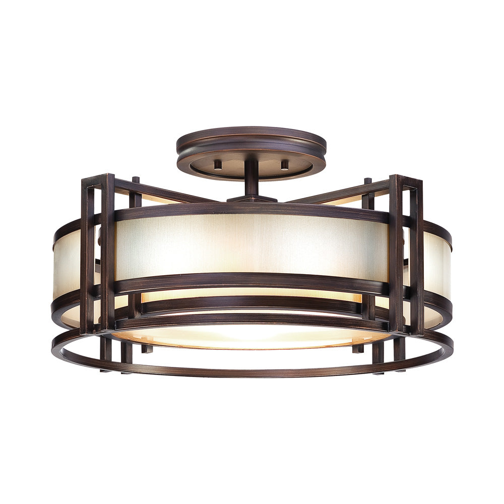 Underscore Semi Flush Mount Ceiling Light.