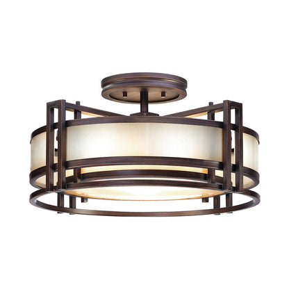 Underscore Semi Flush Mount Ceiling Light.