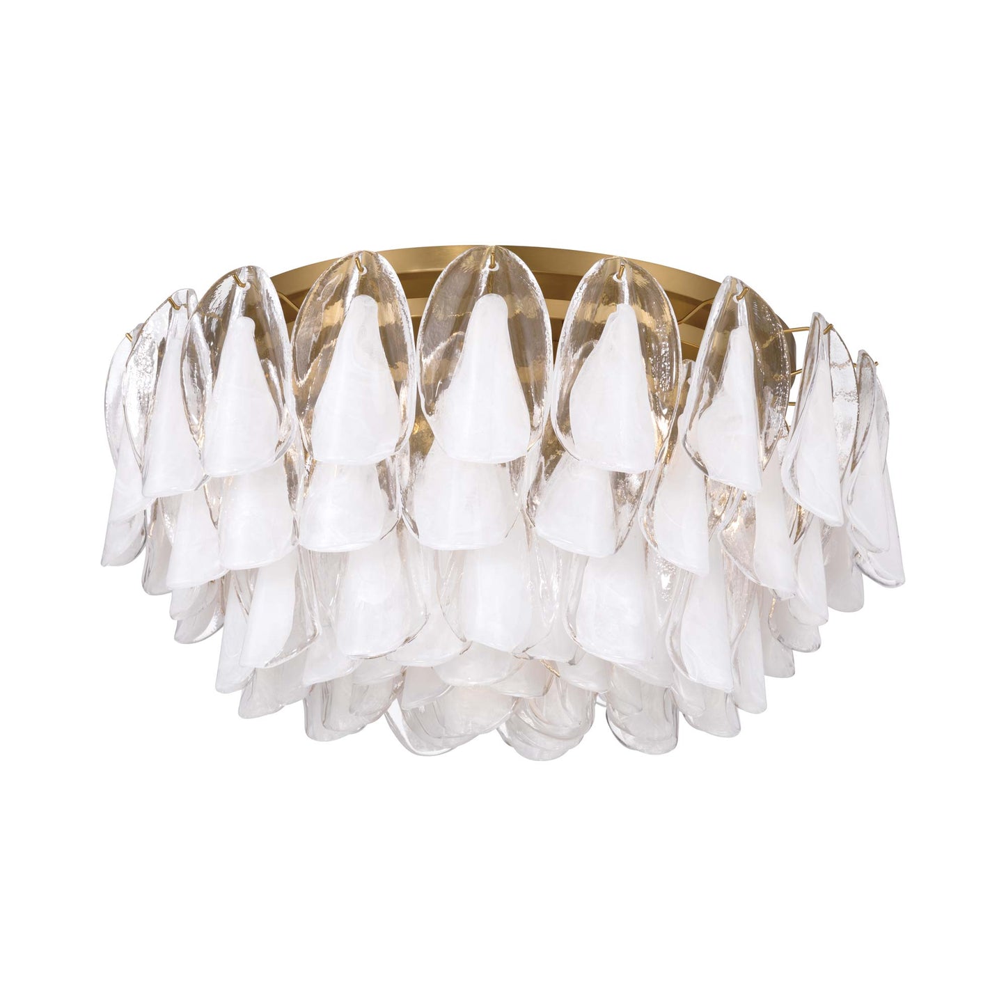 Verla Crest Flush Mount Ceiling Light in Detail.