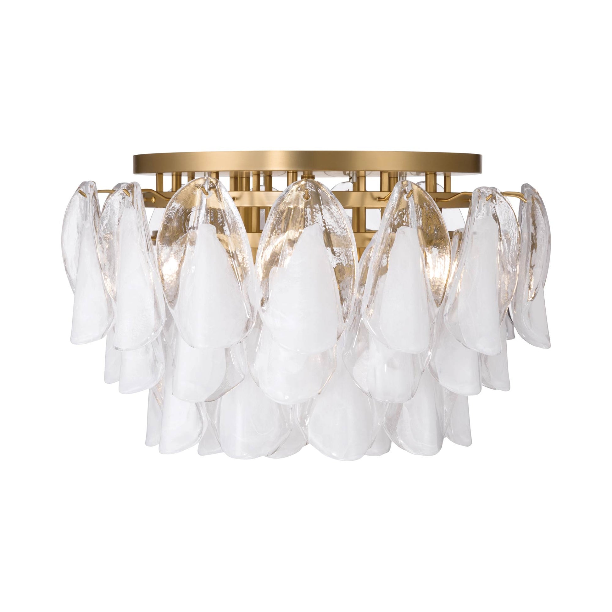 Verla Crest Flush Mount Ceiling Light in Detail.