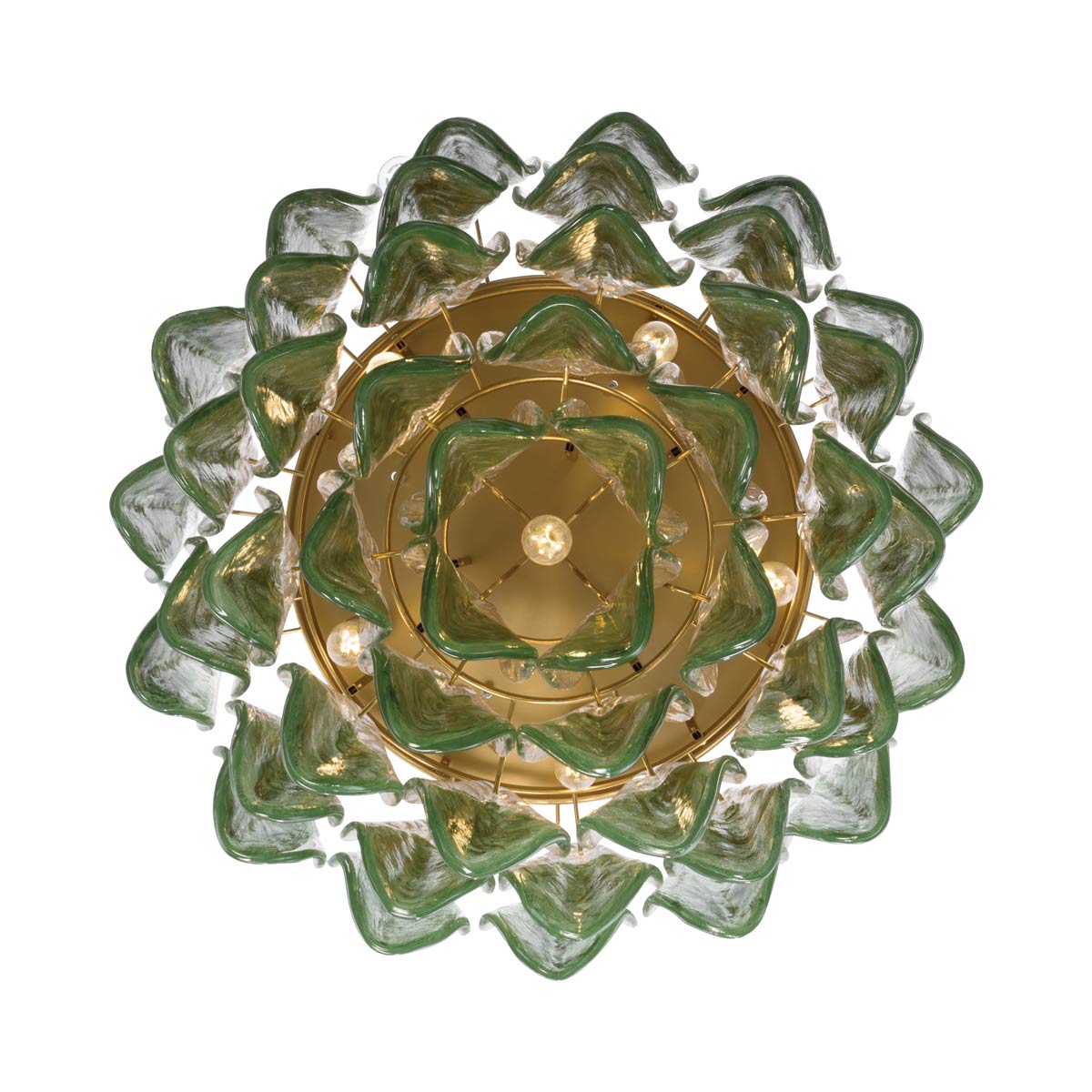 Verla Crest Flush Mount Ceiling Light in Detail.