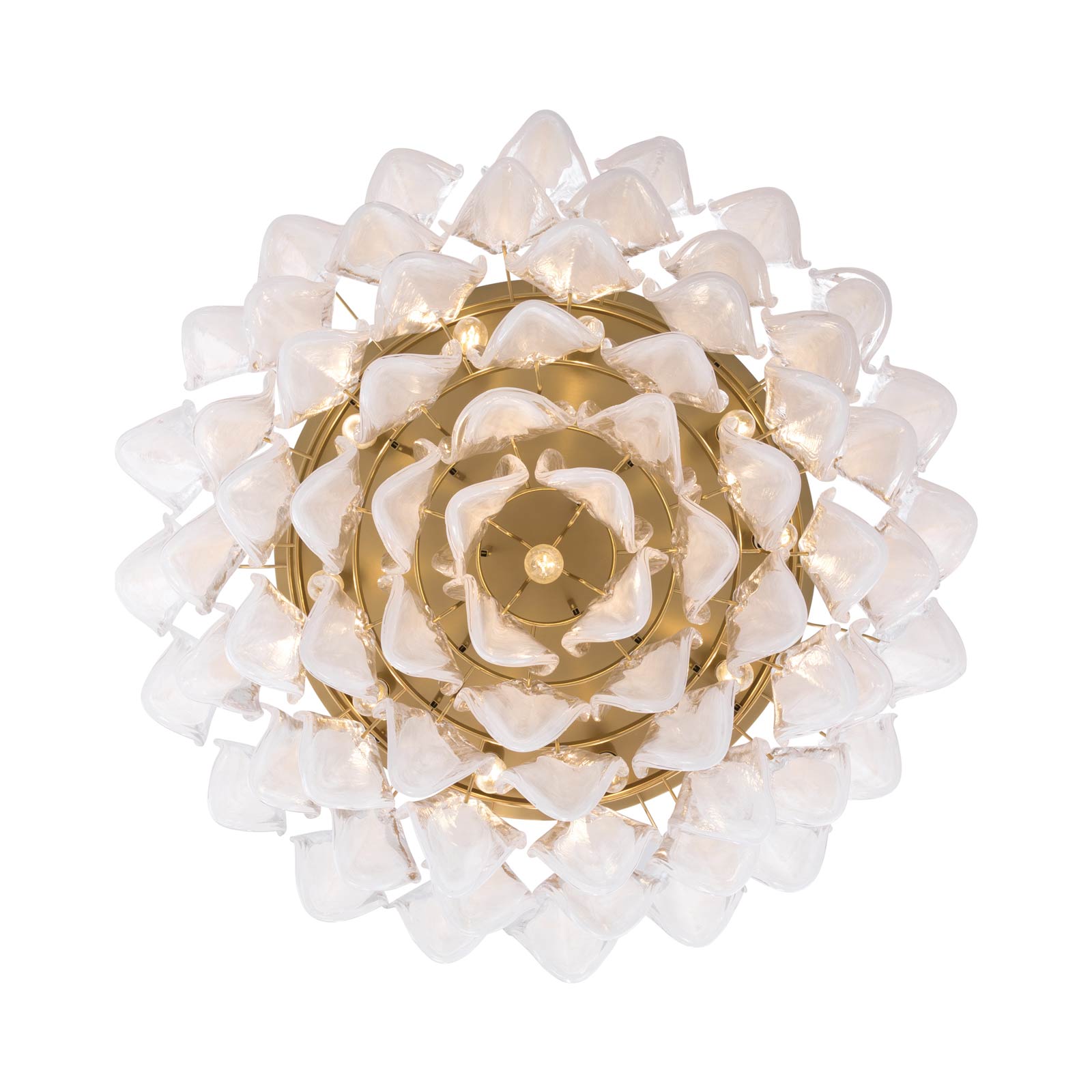Verla Crest Flush Mount Ceiling Light in Detail.