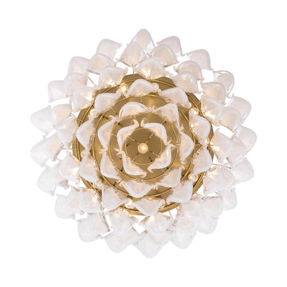 Verla Crest Flush Mount Ceiling Light in Detail.