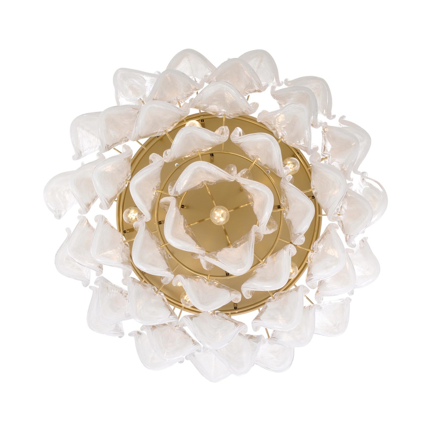 Verla Crest Flush Mount Ceiling Light in Detail.