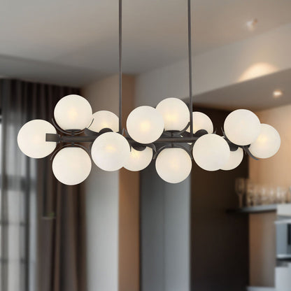Vino Linear Pendant Light in Detail.
