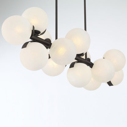 Vino Linear Pendant Light in Detail.