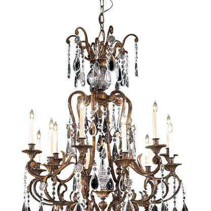 Vintage Chandelier in Detail.