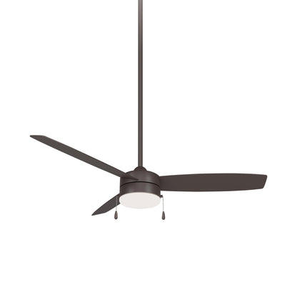 Airetor III LED Ceiling Fan in Oil Rubbed Bronze.