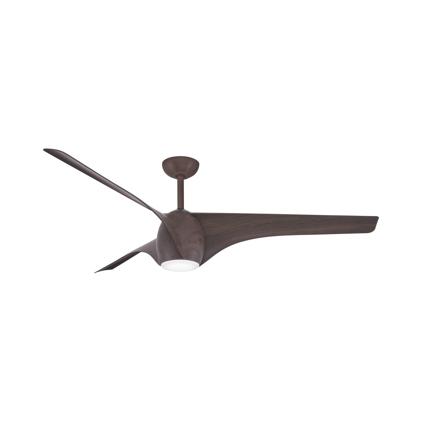 Airewave LED Ceiling Fan in Dark Maple.
