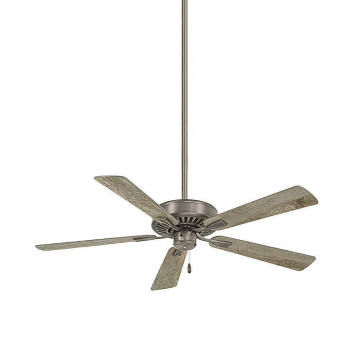Contractor Plus Ceiling Fan in Burnished Nickel.