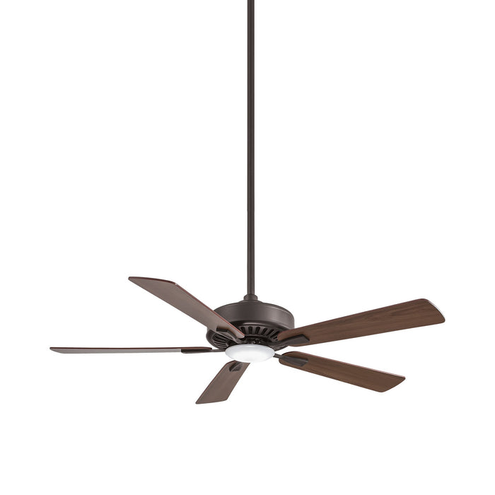 Contractor Plus LED Ceiling Fan in Oil Rubbed Bronze.