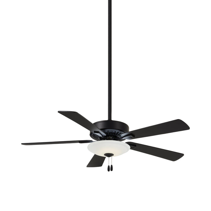 Contractor Uni-Pack LED Ceiling Fan in Coal.