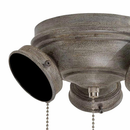 Custom 7 1/2" LED Fan Light Kit in Detail.