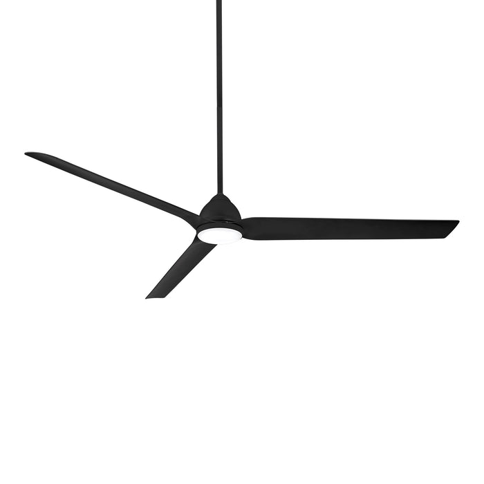 Java Xtreme Outdoor LED Ceiling Fan in Coal.