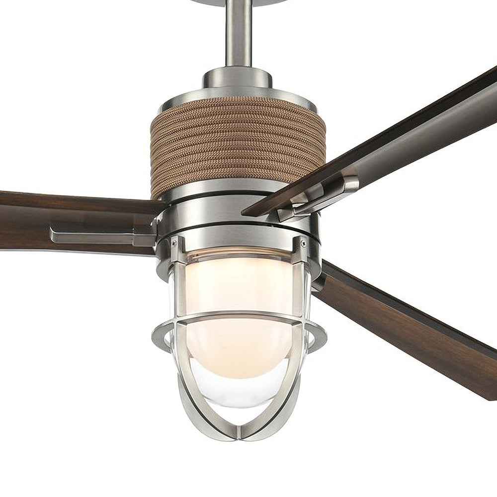 Nauticus Outdoor LED Ceiling Fan in Detail.