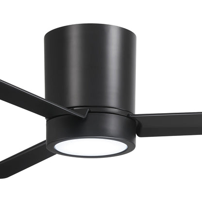 Roto LED Flush Mount Ceiling Fan in Detail.