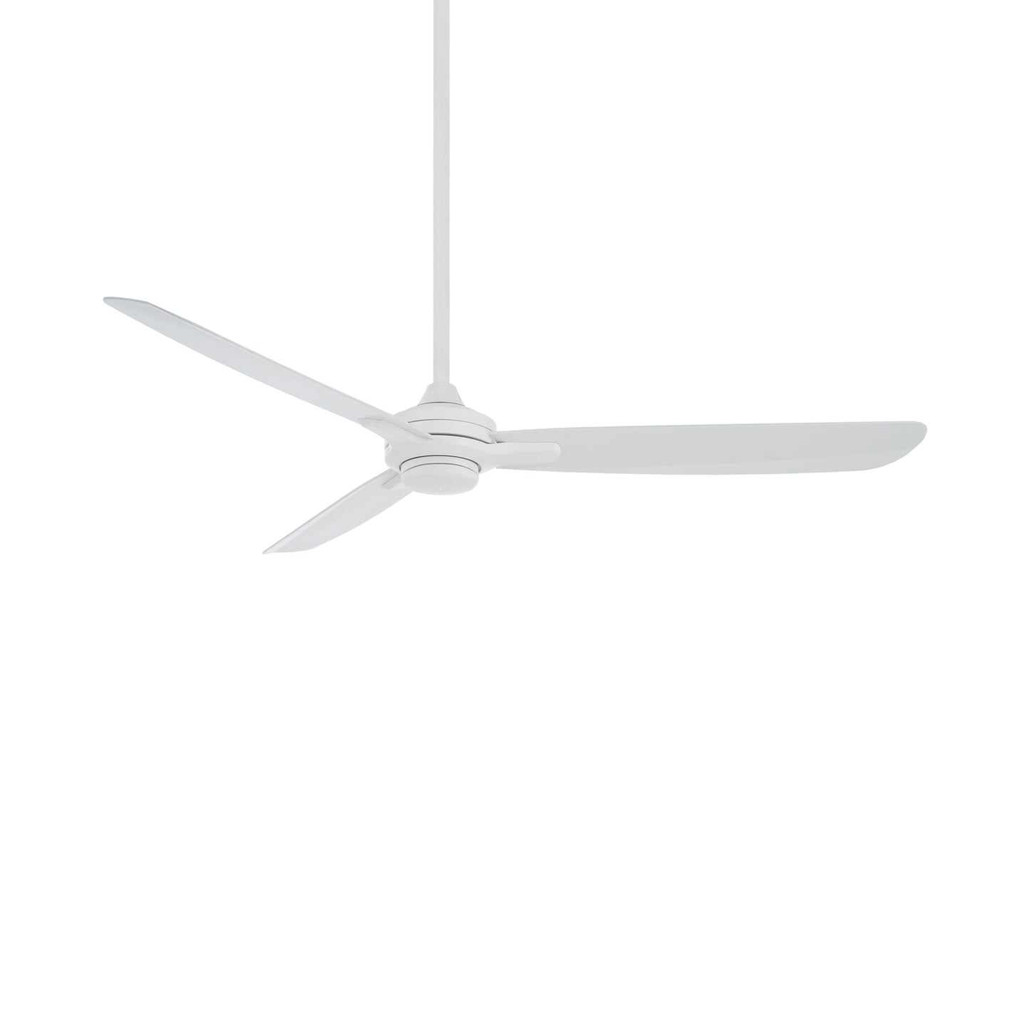 Rudolph Outdoor Ceiling Fan in Flat White.