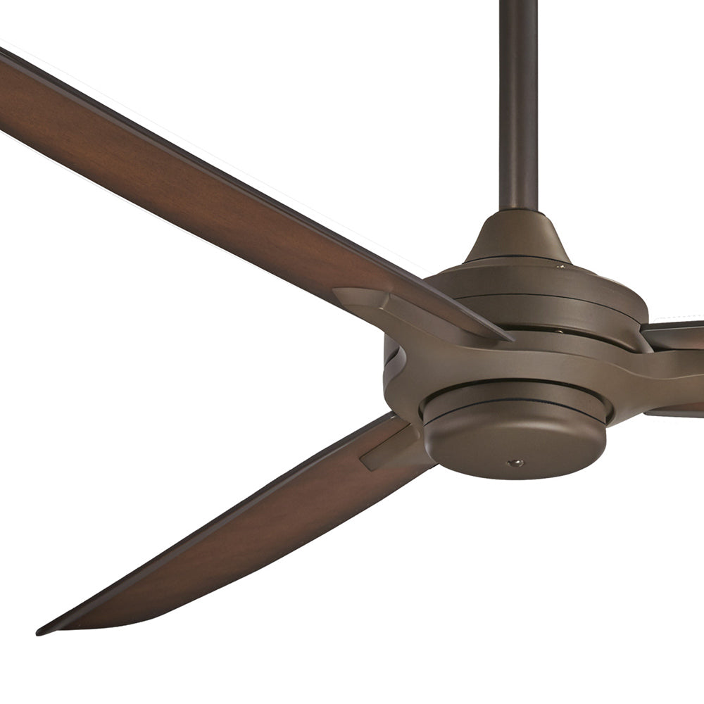 Rudolph Outdoor Ceiling Fan in Detail.