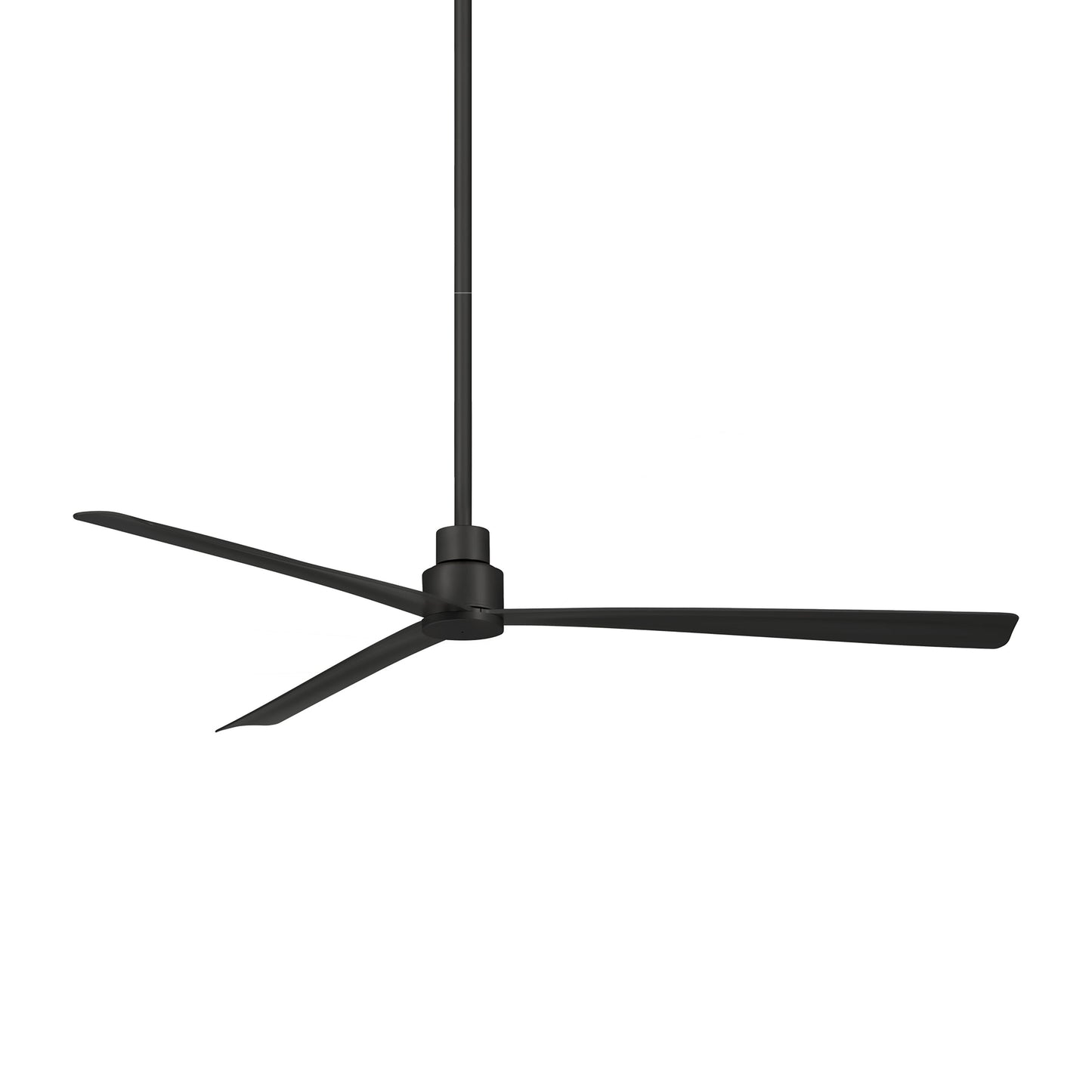 Simple Outdoor Ceiling Fan in Coal/Coal (65-Inch).