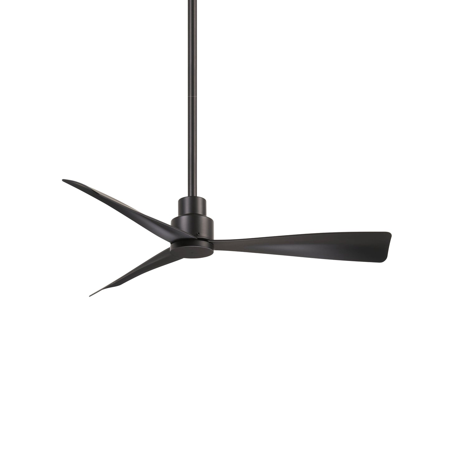 Simple Outdoor Ceiling Fan in Coal/Coal (44-Inch).