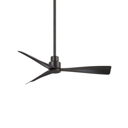 Simple Outdoor Ceiling Fan in Coal/Coal (44-Inch).