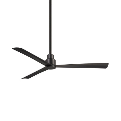 Simple Outdoor Ceiling Fan in Coal/Coal (52-Inch).