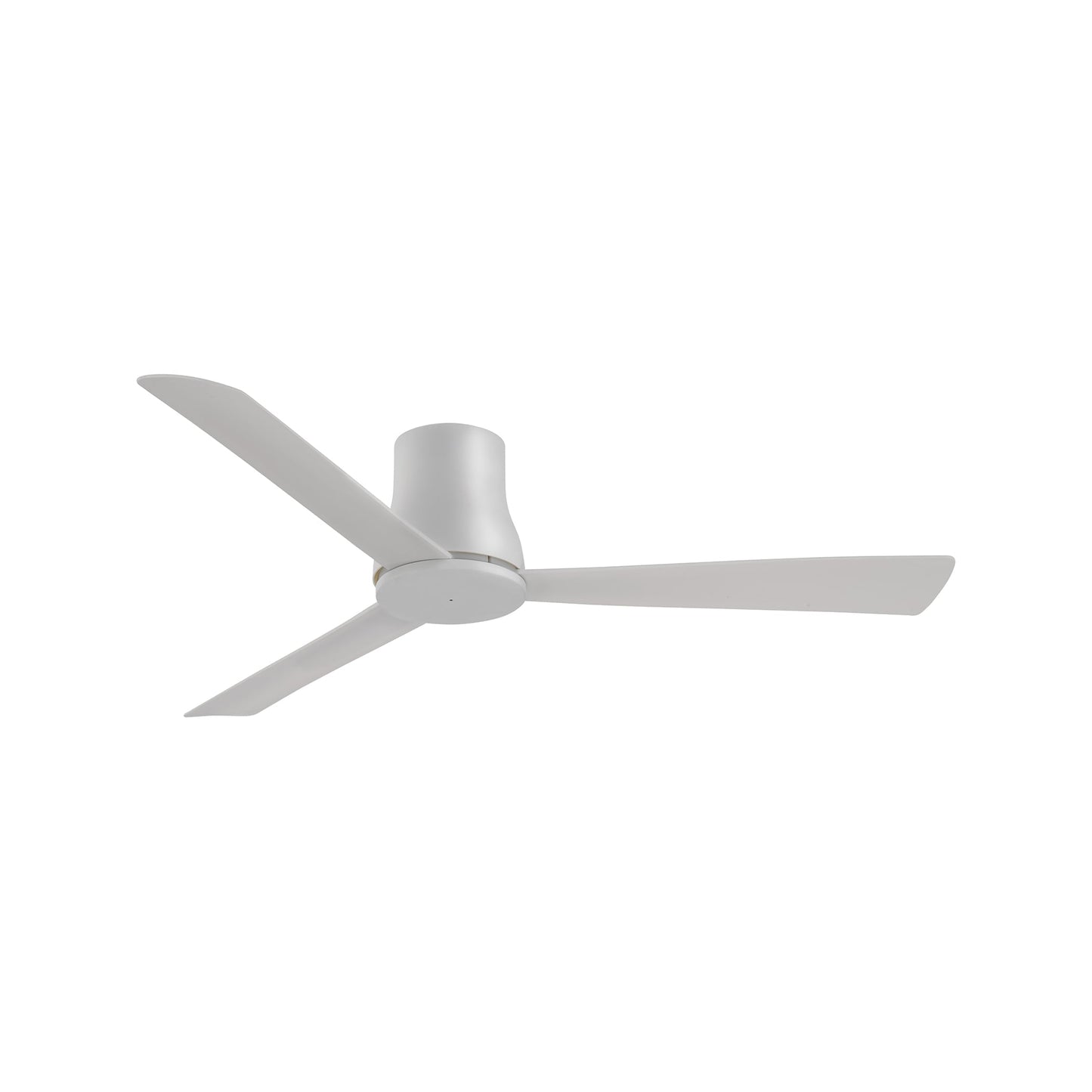 Simple Outdoor Flush Mount Ceiling Fan in Grey (52-Inch).