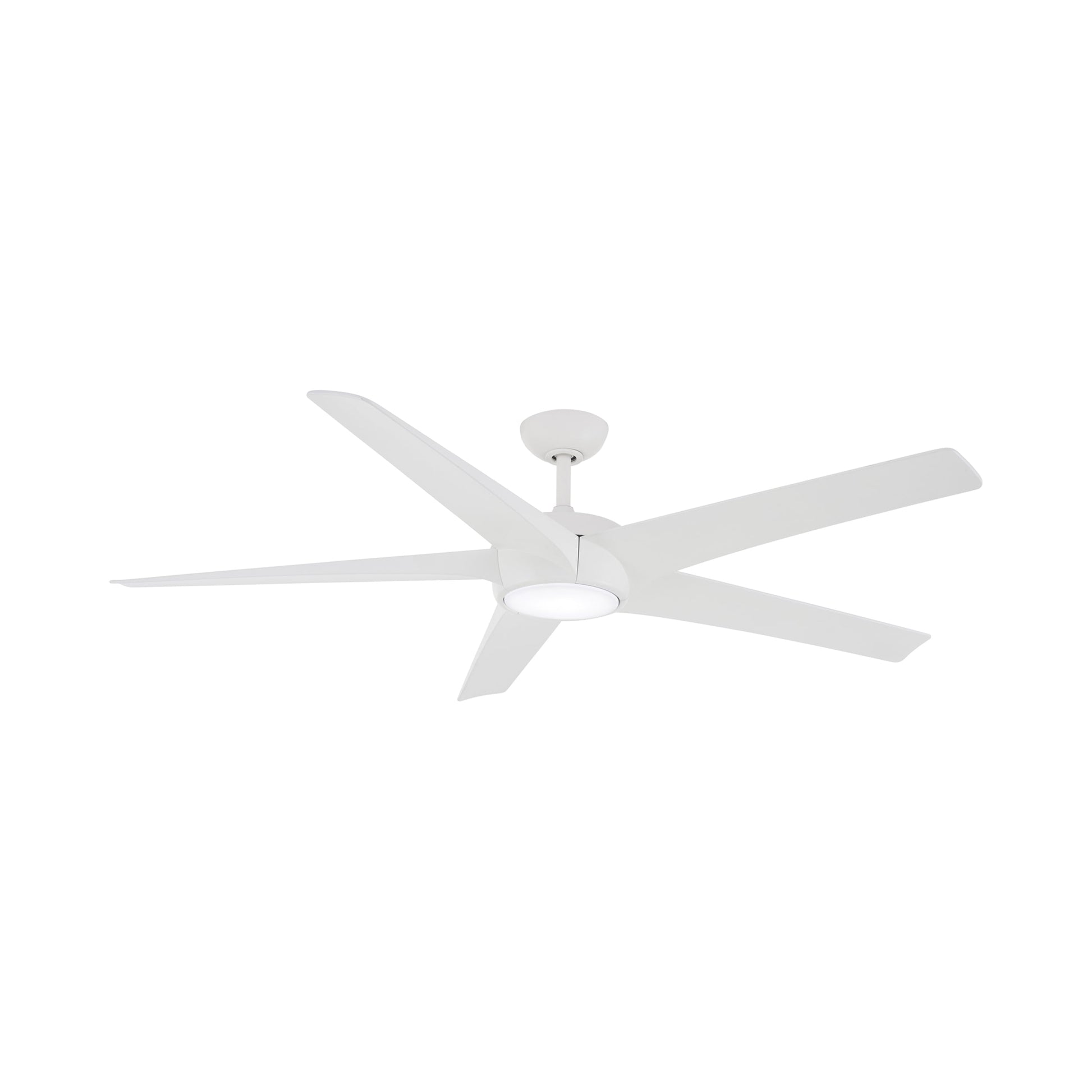 Skymaster LED Ceiling Fan in Flat White/Flat White.
