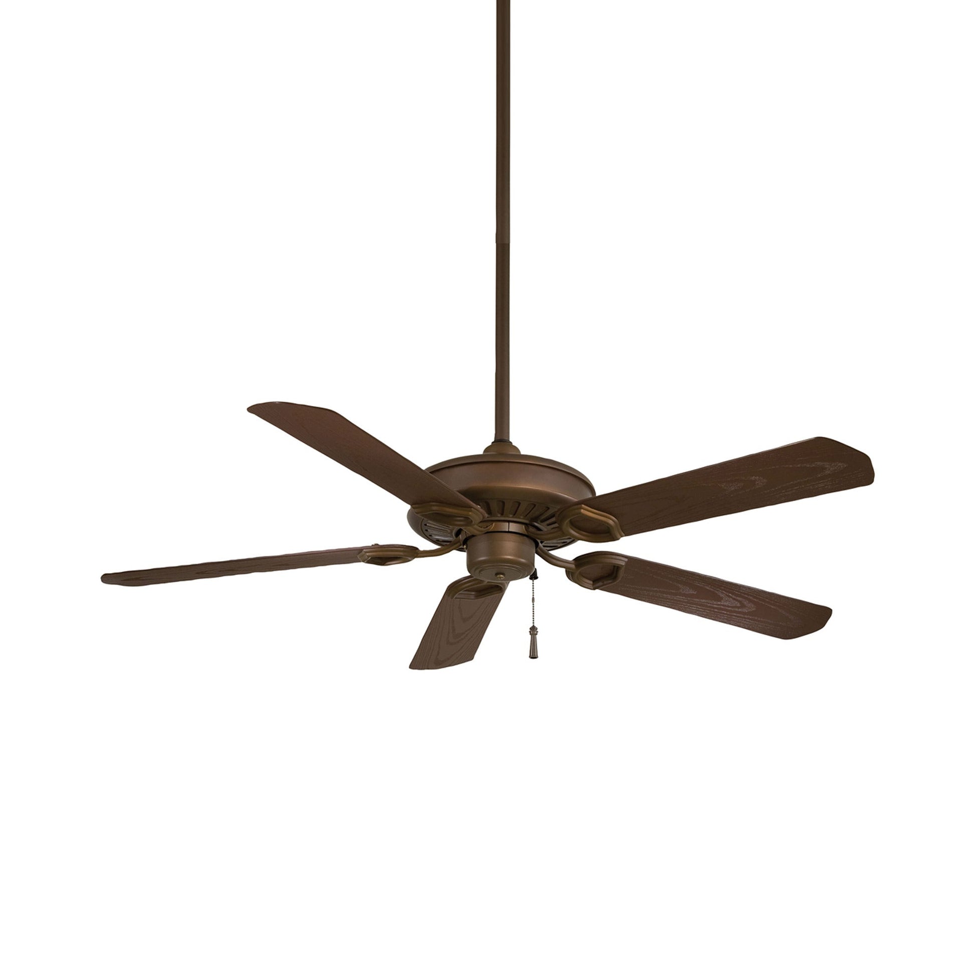 Sundowner Ceiling Fan in Oil Rubbed Bronze.