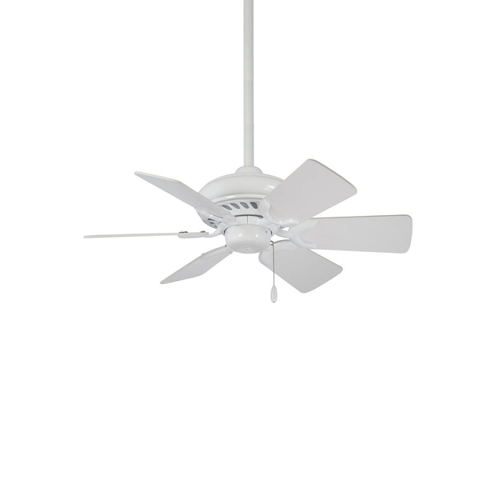 Supra Ceiling Fan in White (32-Inch).