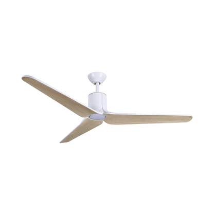 Tempri Outdoor LED Ceiling Fan in Flat White.