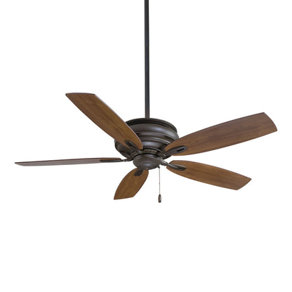 Timeless Ceiling Fan in Oil Rubbed Bronze.