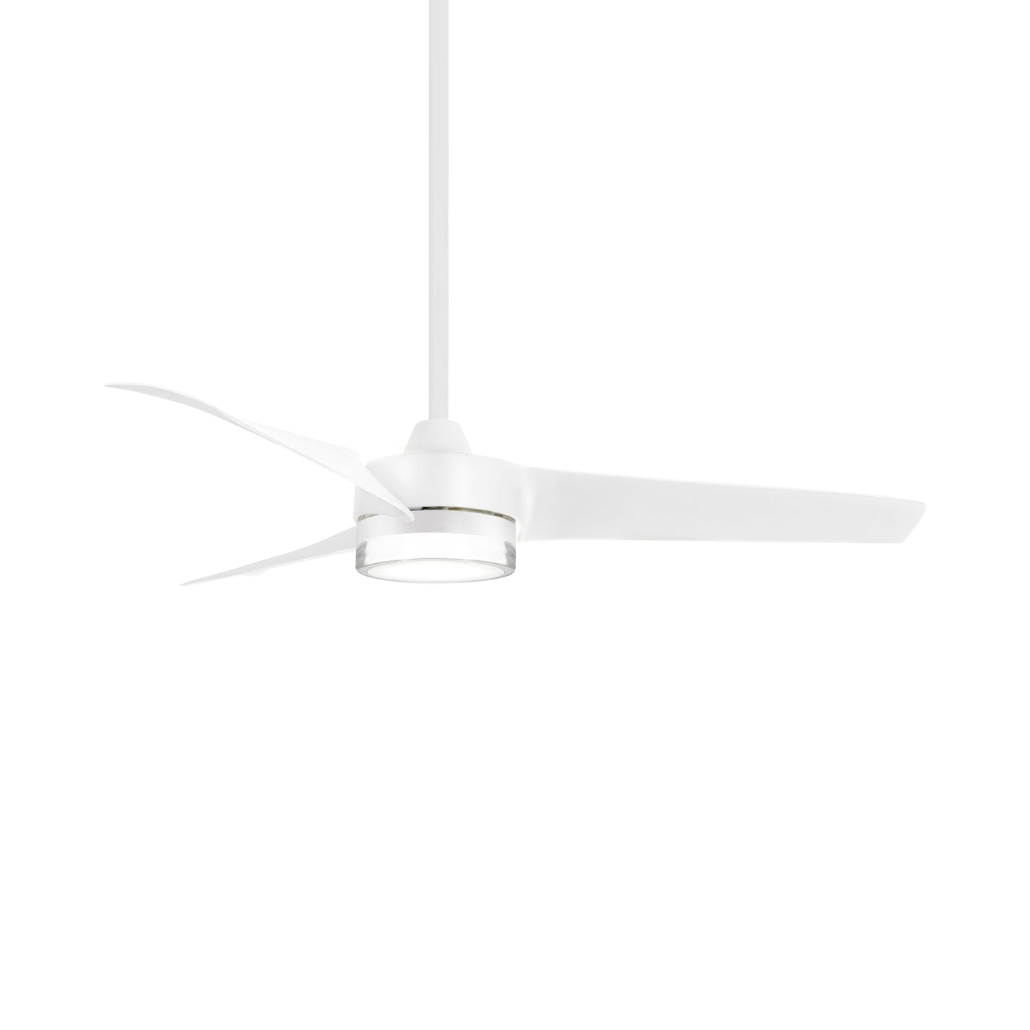 Veer Smart LED Ceiling Fan in Flat White/Flat White.