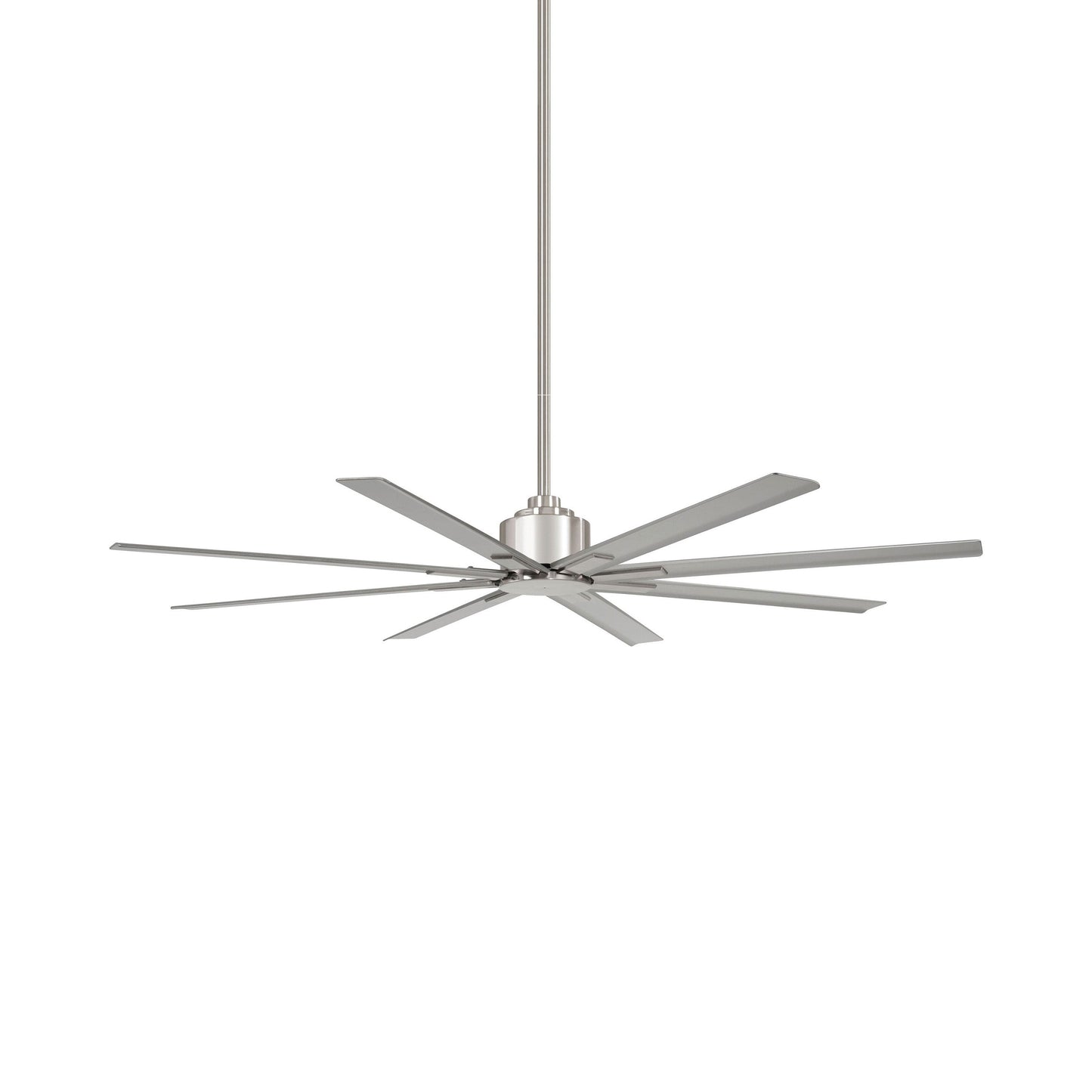 Xtreme H2O Outdoor Ceiling Fan in Brushed Nickel/Silver (65-Inch).