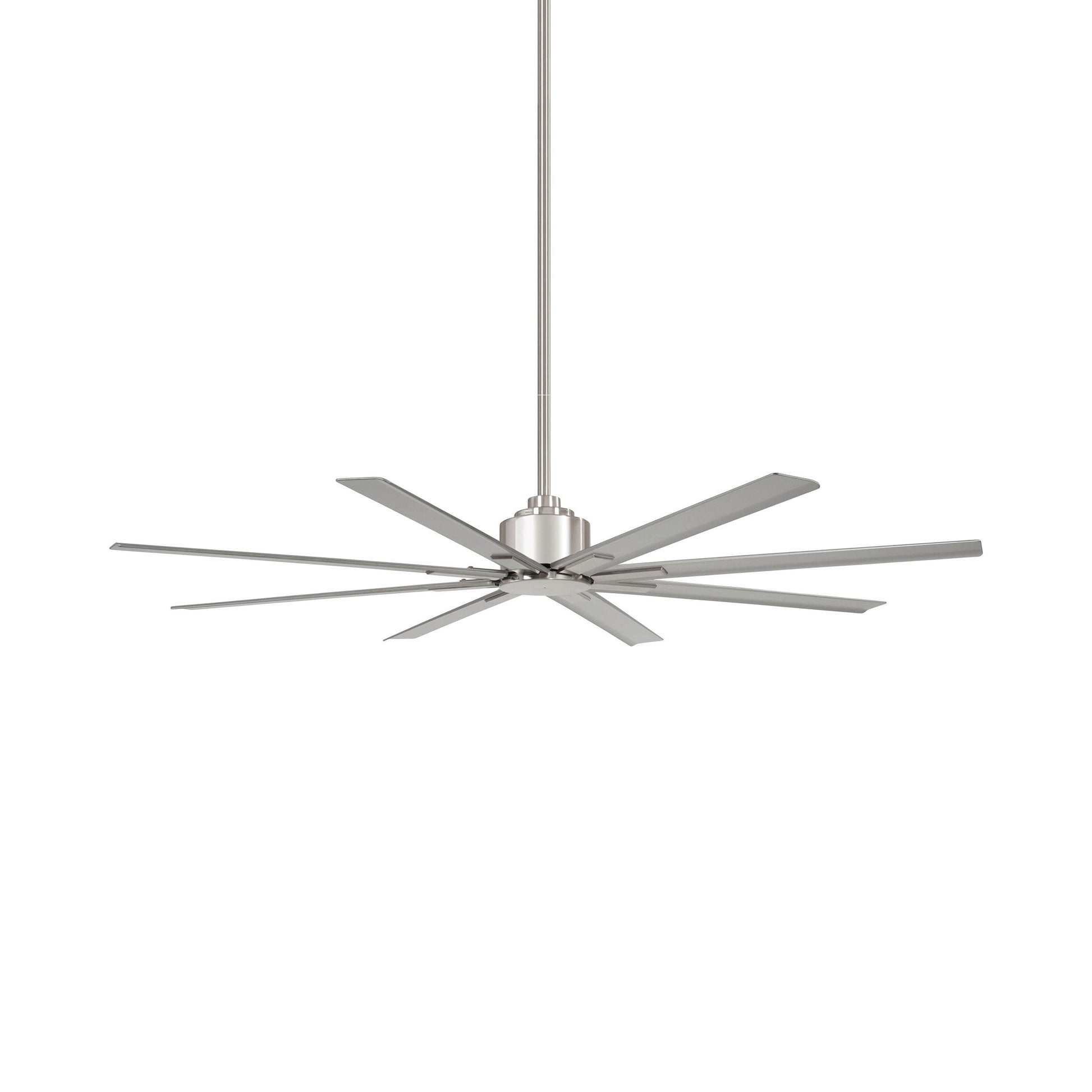 Xtreme H2O Outdoor Ceiling Fan in Brushed Nickel/Silver (65-Inch).