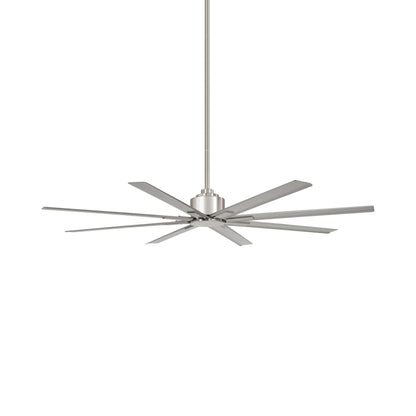 Xtreme H2O Outdoor Ceiling Fan in Brushed Nickel/Silver (65-Inch).