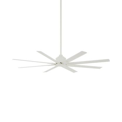 Xtreme H2O Outdoor Ceiling Fan in Flat White/Flat White (65-Inch).