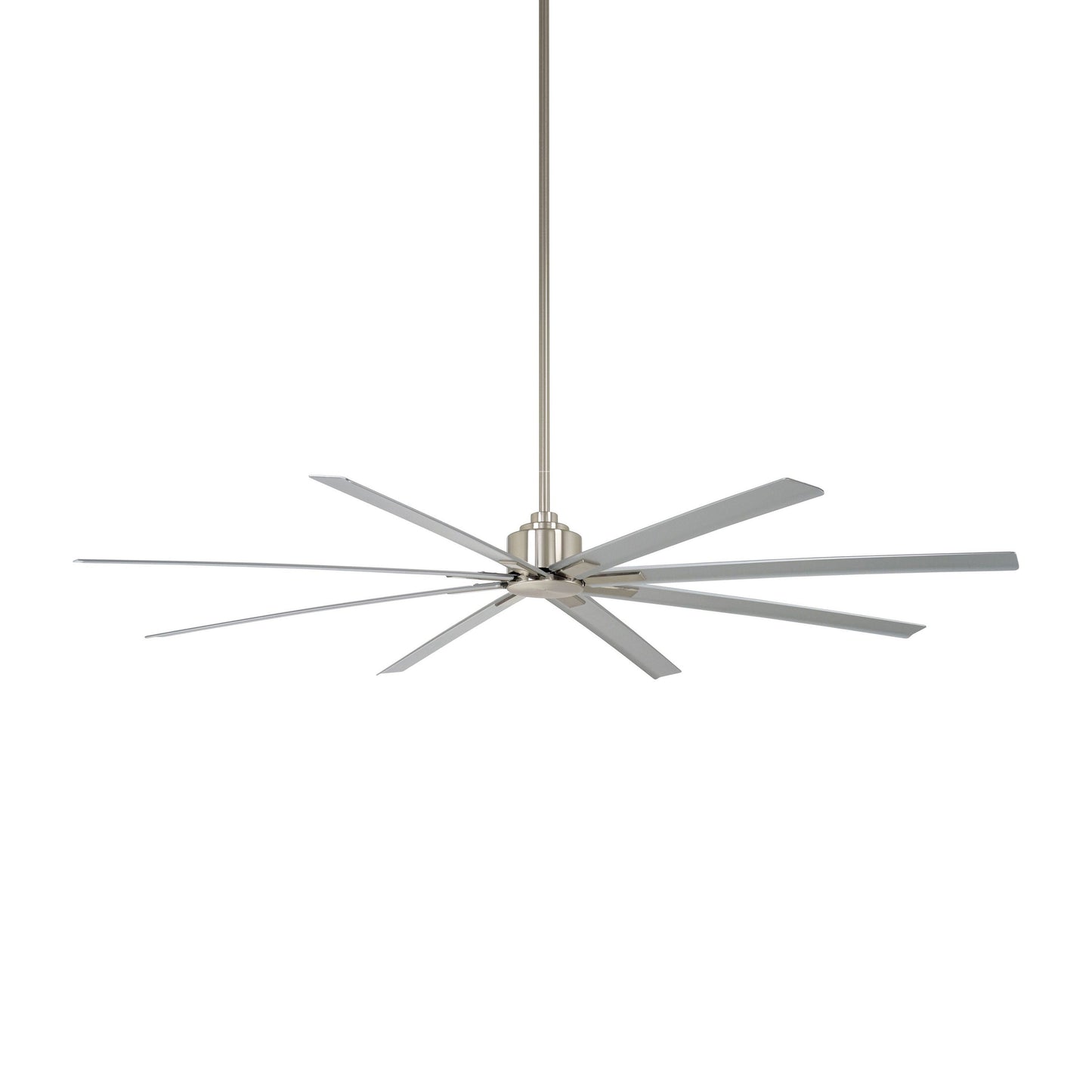 Xtreme H2O Outdoor Ceiling Fan in Brushed Nickel/Silver (84-Inch).