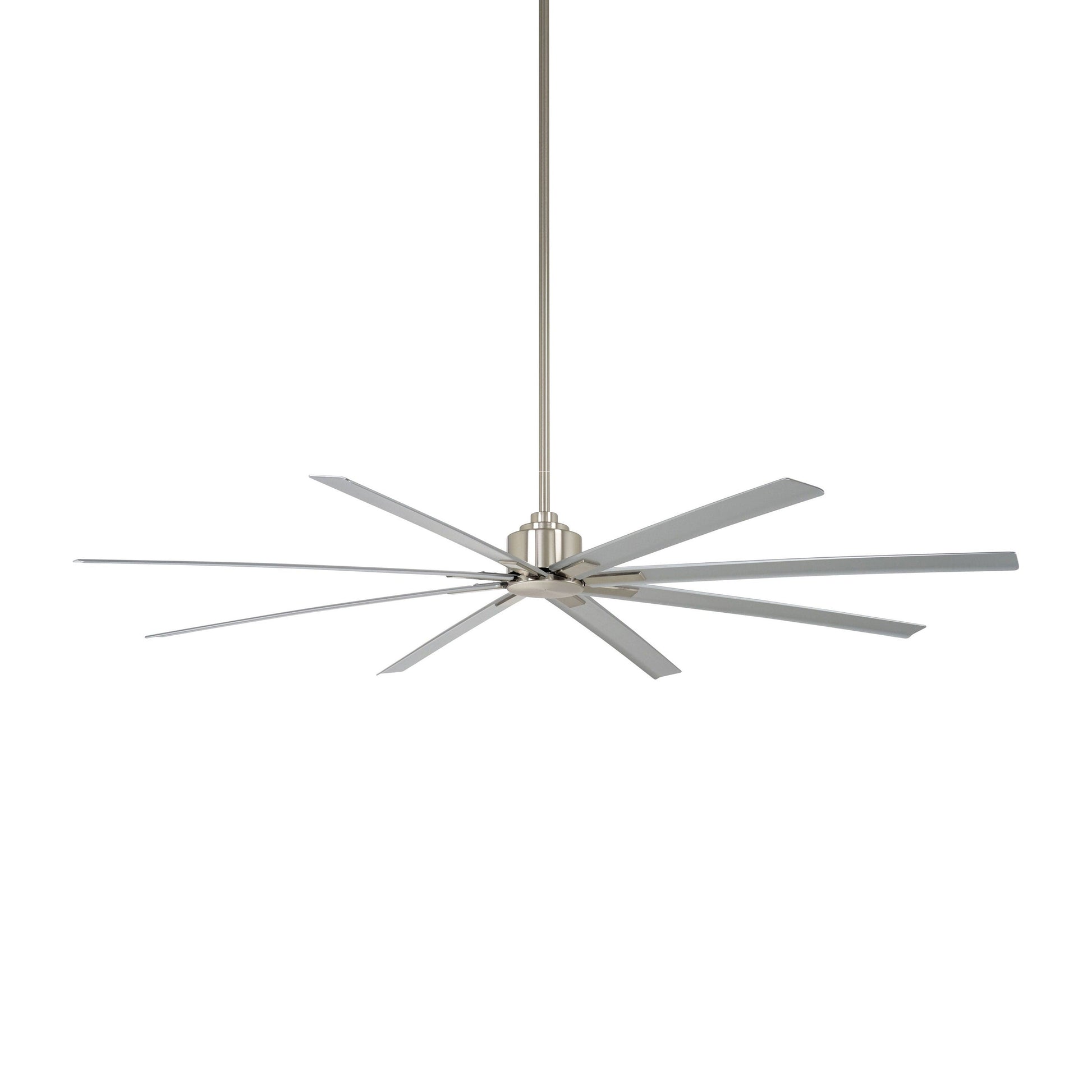 Xtreme H2O Outdoor Ceiling Fan in Brushed Nickel/Silver (84-Inch).