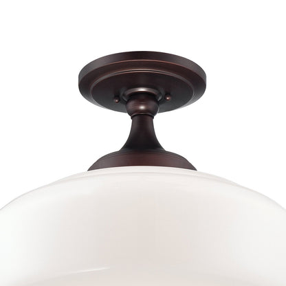 2259 Semi Flush Mount Ceiling Light in Detail.