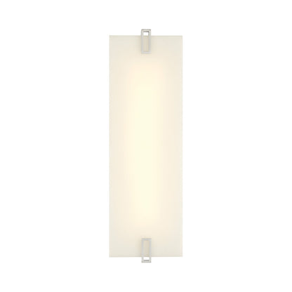 Aizen LED Wall Light in Brushed Nickel (19-Inch).