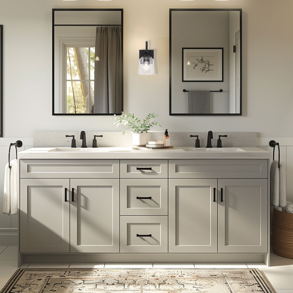 Antonia Bath Wall Light in bathroom.