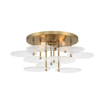 Artze Flush Mount Ceiling Light in Detail.