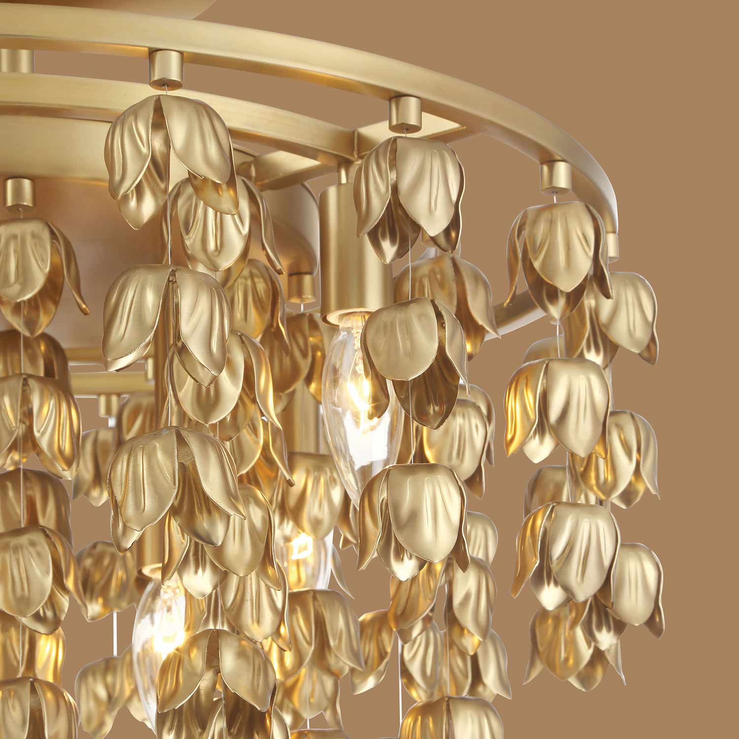 Ashgrove Semi Flush Mount Ceiling Light in Detail.