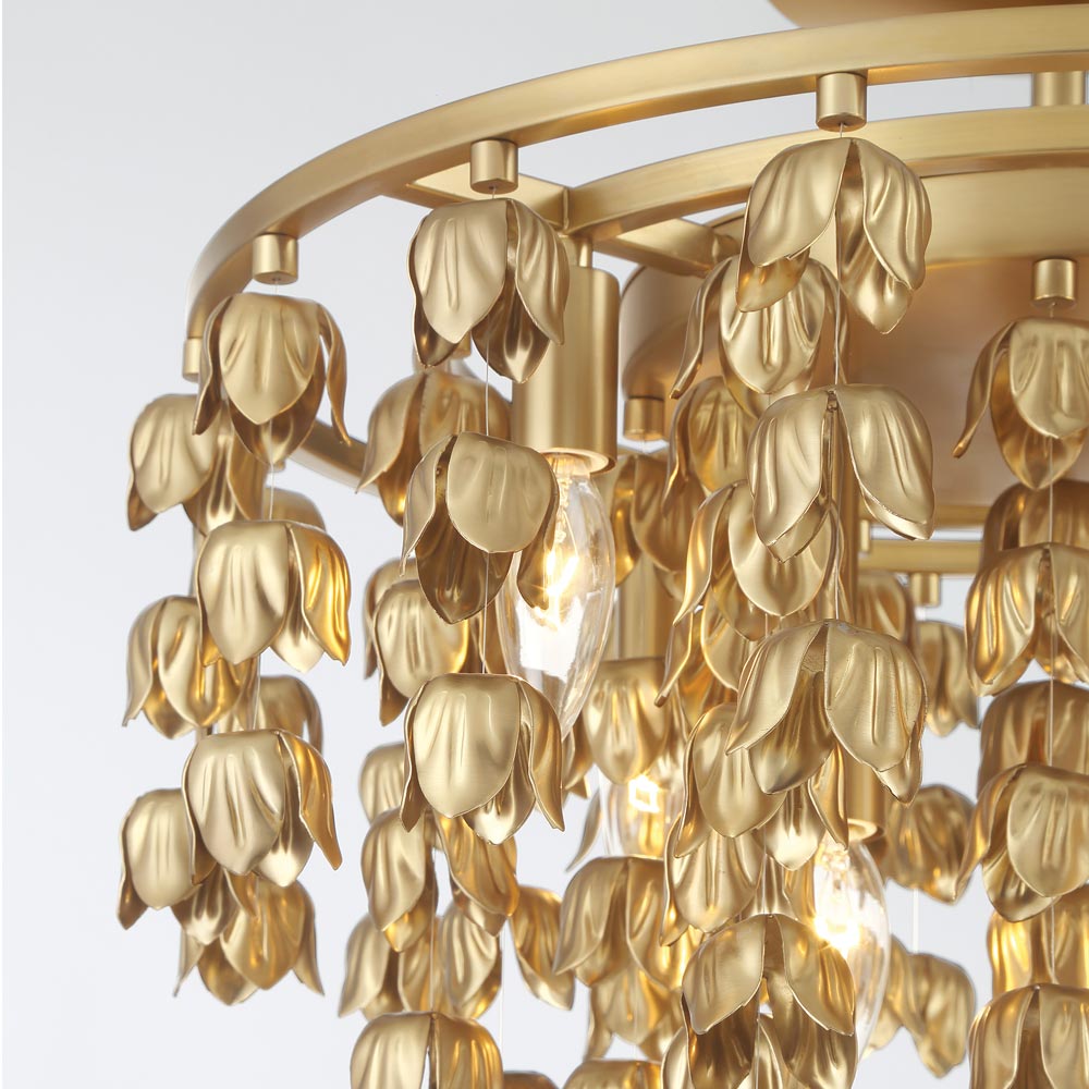 Ashgrove Semi Flush Mount Ceiling Light in Detail.