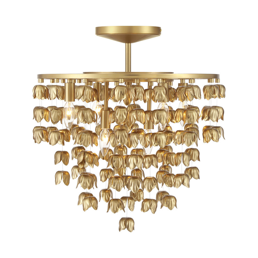 Ashgrove Semi Flush Mount Ceiling Light in Detail.