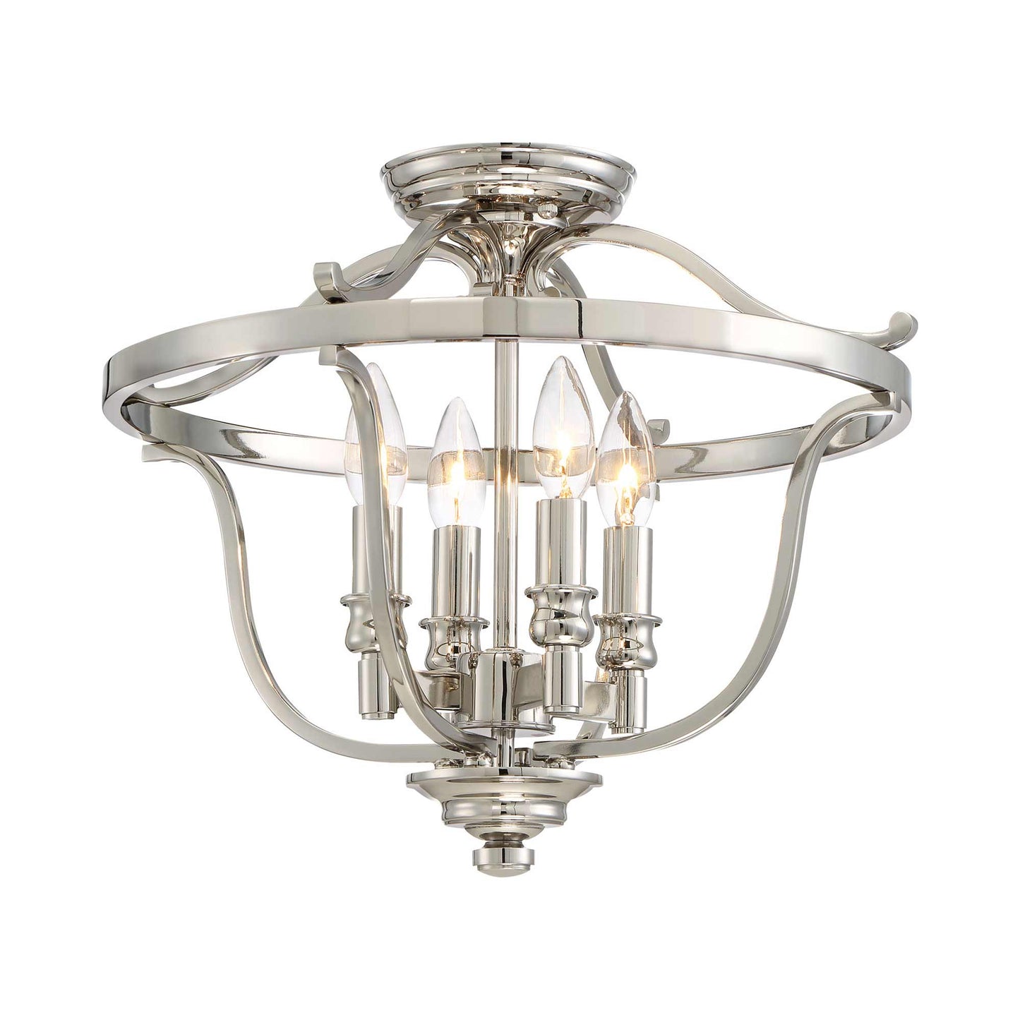 Audrey’s Point Semi Flush Mount Ceiling Light.