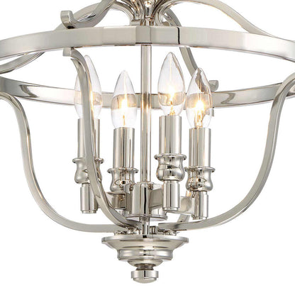 Audrey’s Point Semi Flush Mount Ceiling Light in Detail.