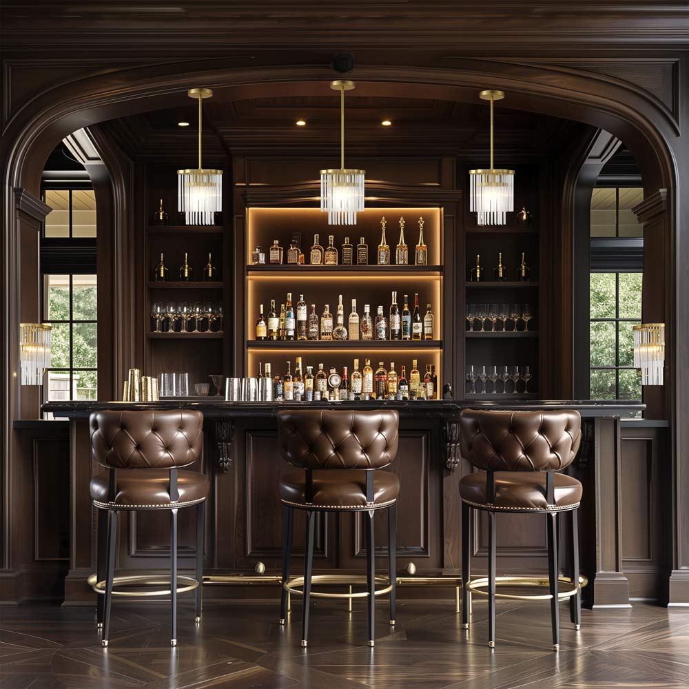 Azura Pendant Light in bar.